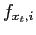 $ f_{x_{t},i}$