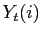 $ Y_{t}(i)$