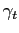 $ \gamma_{t}$