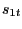 $ s_{1t}$