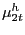 $ \mu^{h}_{2t}$