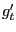 $ g^{\prime}_{t}$