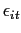 $\epsilon_{it}$