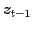 $ z_{t-1}$