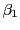 $ \beta_{1}$