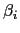 $ \beta_{i} $