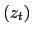 $ \left( z_{t}\right) $