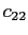 $ c_{22}$