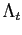 $ \Lambda_{t}$