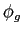 $ \phi_{g}$
