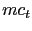 $ mc_{t}$