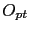 $ O_{pt}$