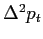 $ \Delta^{2}p_{t}$