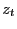 $ z_{t}$