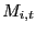 $ M_{i,t}$