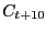 $ C_{t+10} $