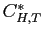 $ C_{H,T}^{*}$