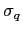 $ \sigma_{q}$