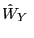 $ \hat{W}_{Y}\ $