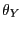 $ \theta_{Y}$