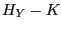 $ H_{Y}-K$