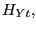 $ H_{Yt},$