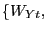 $ \{W_{Yt},$