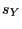 $ s_{Y}$