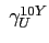 $ \ \gamma_{U}^{10Y}$