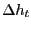 $ \Delta h_{t}$