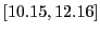 $ [10.15,12.16]$