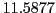 $ 11.5877$