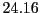 $ 24.16$