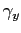 $ \gamma_{y}$