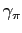 $ \gamma_{\pi}$