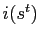$ i(s^t)$