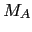 $ M_{A}$