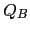 $ Q_{B}$