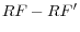 RF - RF'