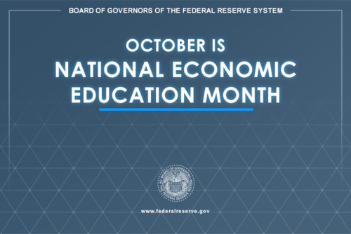 Economic Education Month Logo
