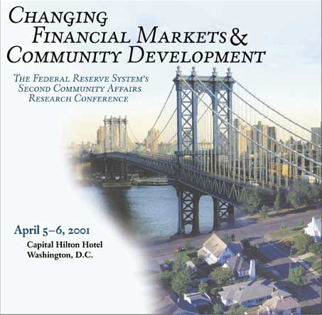 Changing Financial Markets & Community Development
