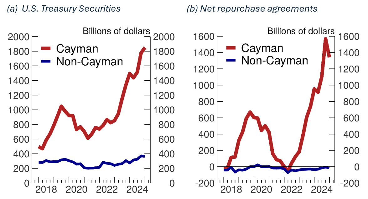 Figure 2. Hedge Fund Positions, by Country of Domicile. See accessible link for data.
