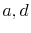  a,d