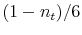  (1- n_t)/6