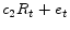 c_{2}R_{t}+e_{t }
