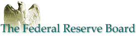 The Federal Reserve Board eagle logo links 
   to home page