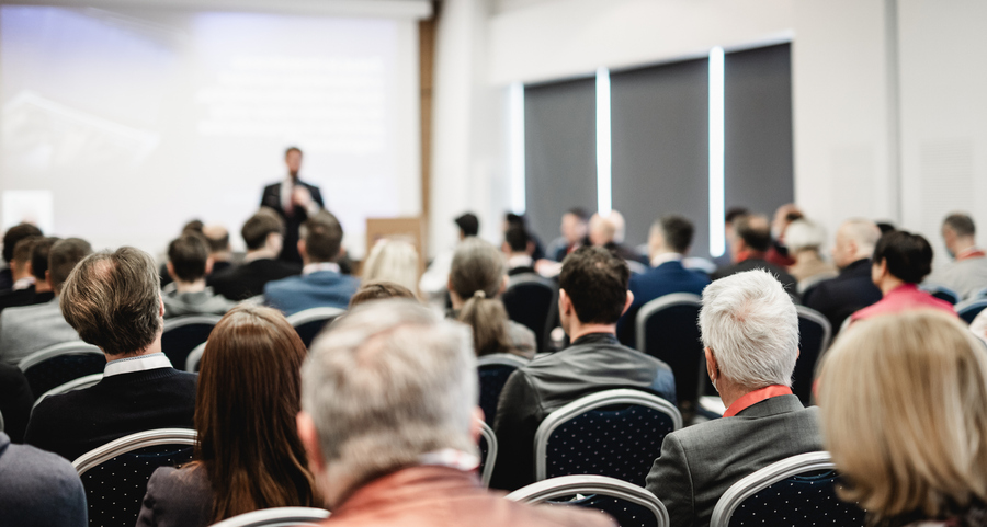 Public speaker image