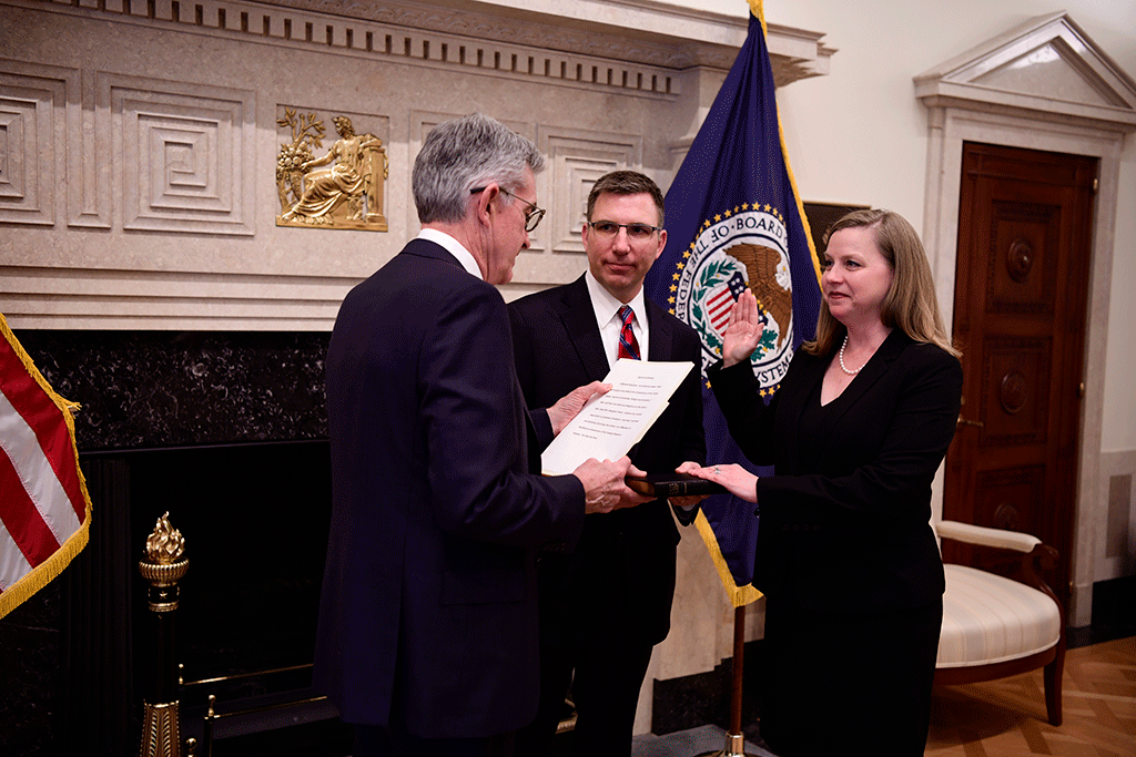 Swearing-in ceremony for Michelle W. Bowman