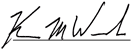 Kevin M. Warsh signature