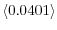  \left\langle 0.0401\right\rangle 